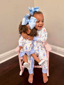 Girls The March of the Nutcracker Knit Lounge Zippy