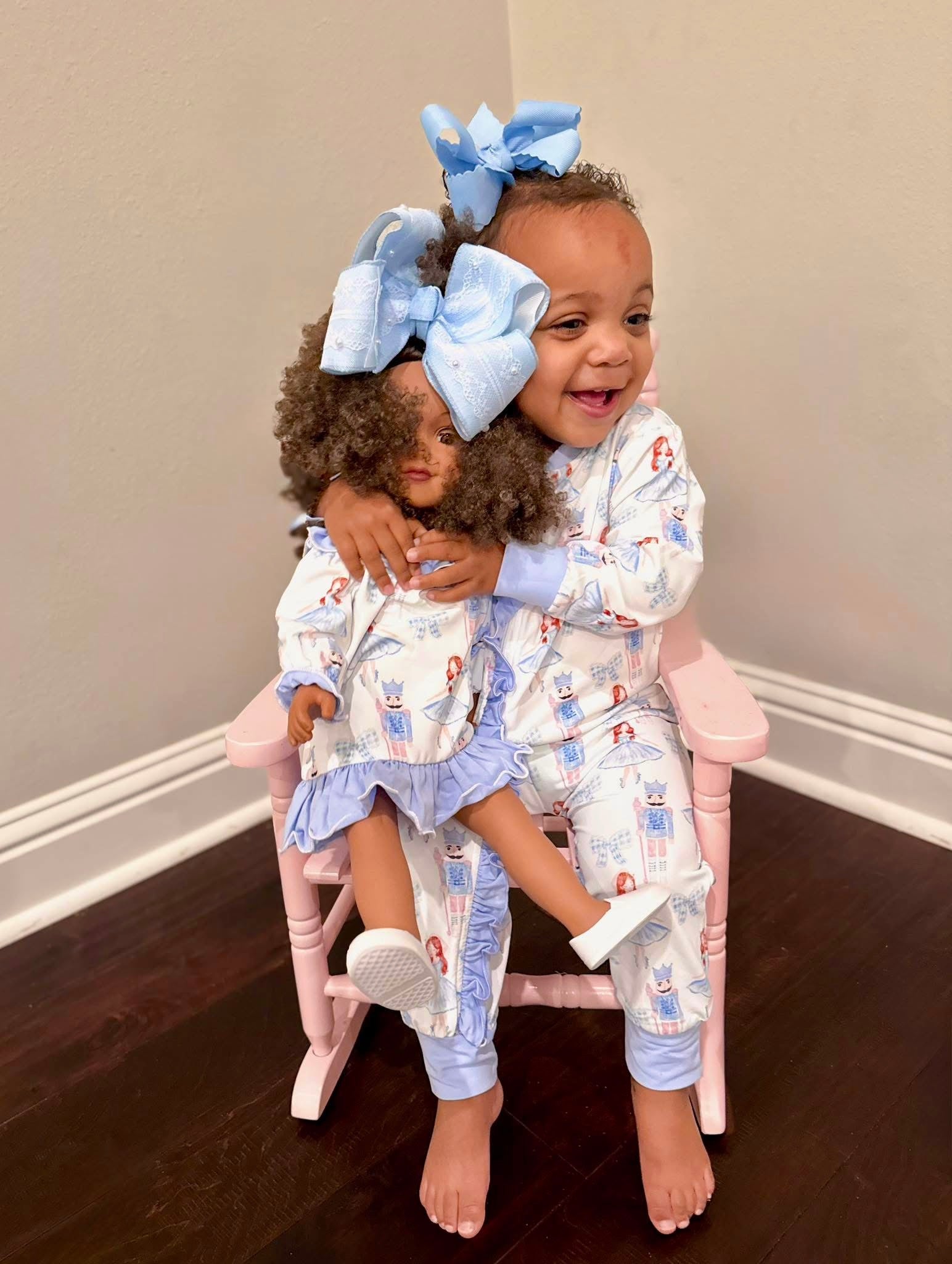 Girls The March of the Nutcracker Knit Lounge Zippy