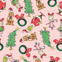 Girls Grinch Knit Pajama Zippy RTS