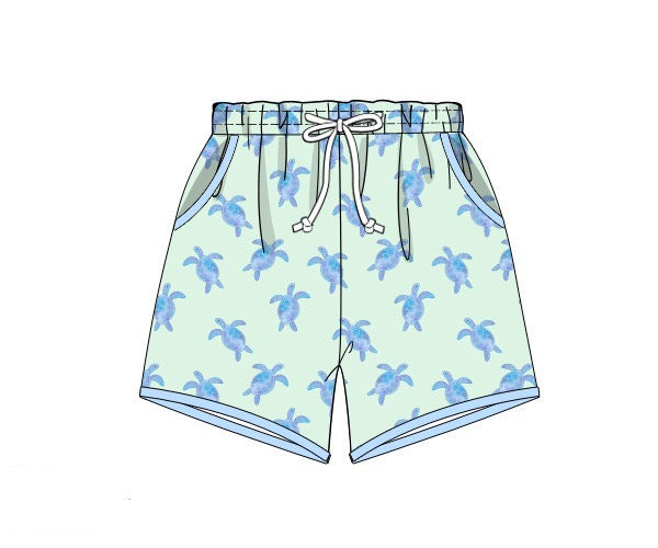 PRE ORDER Men’s Sea Turtle Swim Trunks ETA: APRIL