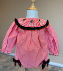 Girls Smocked Pearl Ghosts Bubble
