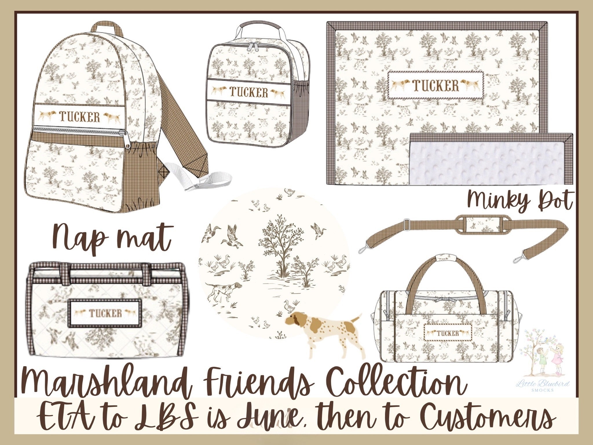 PRE ORDER Marshland Friends Luggage Collection | ETA to LBS: DECEMBER