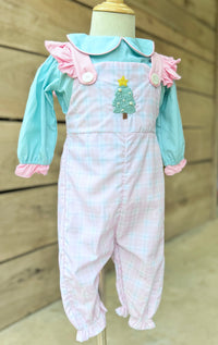 Girls Pastel Wonderland Long Romper