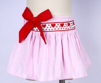 PRE ORDER Girls Pearl of my Heart Smocked Skort Set | ETA to LBS: DECEMBER