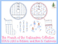 PRE ORDER Boys The March Of The Nutcracker Tree Skirt | ETA to LBS: October