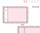 PRE ORDER Pink Gingham Luggage Collection | ETA to LBS: DECEMBER