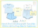 Boys French Knot Fish and Sailboats Interchangeable Bibs Bubble