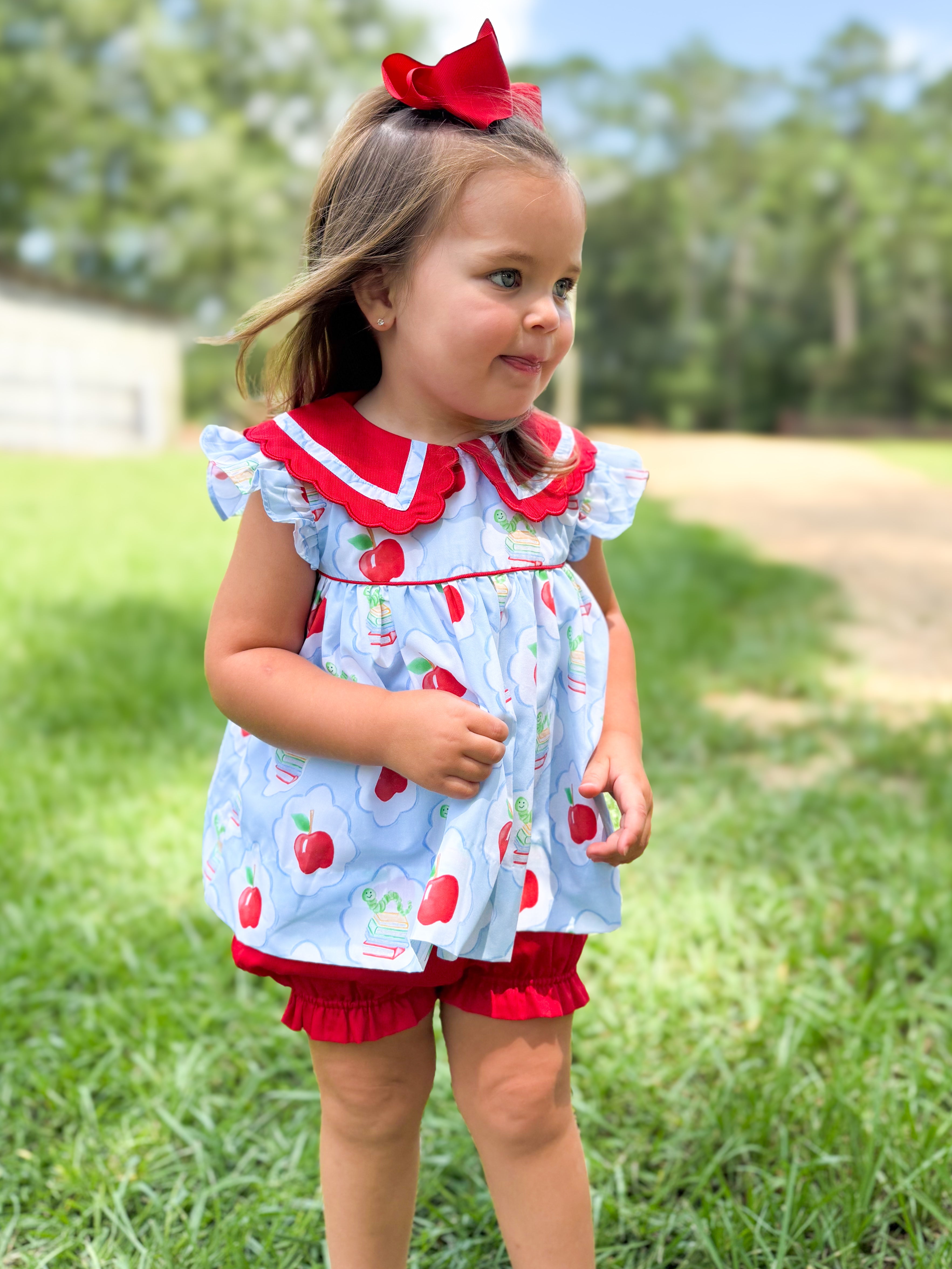 Girls Bookworm Bloomer Set & Dress