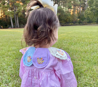 Girls Colorful Turkeys Petal Bubble