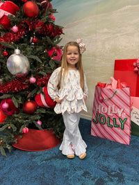 Girls The March of The Nutcracker Ruffle Pants Set