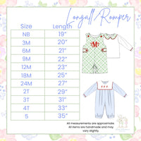 Boys We’ve Got Ears Say Cheers French Knot Long Romper