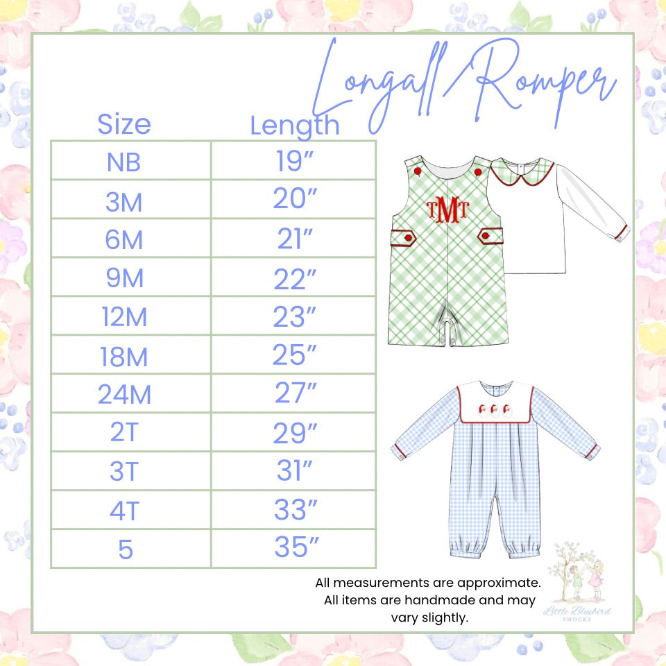 Boys We’ve Got Ears Say Cheers French Knot Long Romper