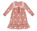 PRE ORDER Girls Vintage Santa  Knit Gown | ETA to LBS: OCTOBER