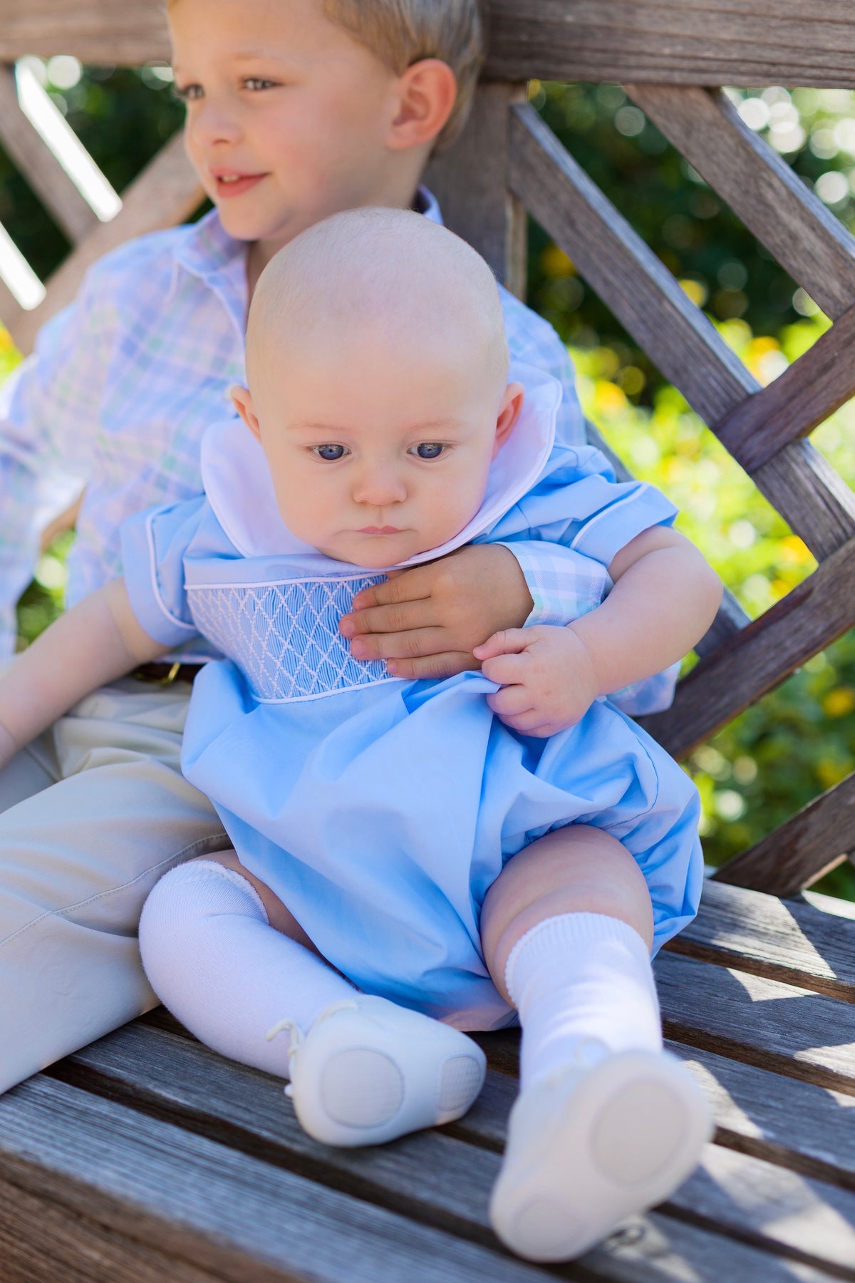 PRE ORDER Boys Smocked Timeless Treasures Heirloom Bubble | ETA to LBS: FEBRUARY