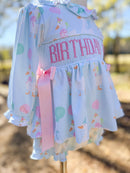 Girls Silly Goose Birthday Girl Bloomer Set