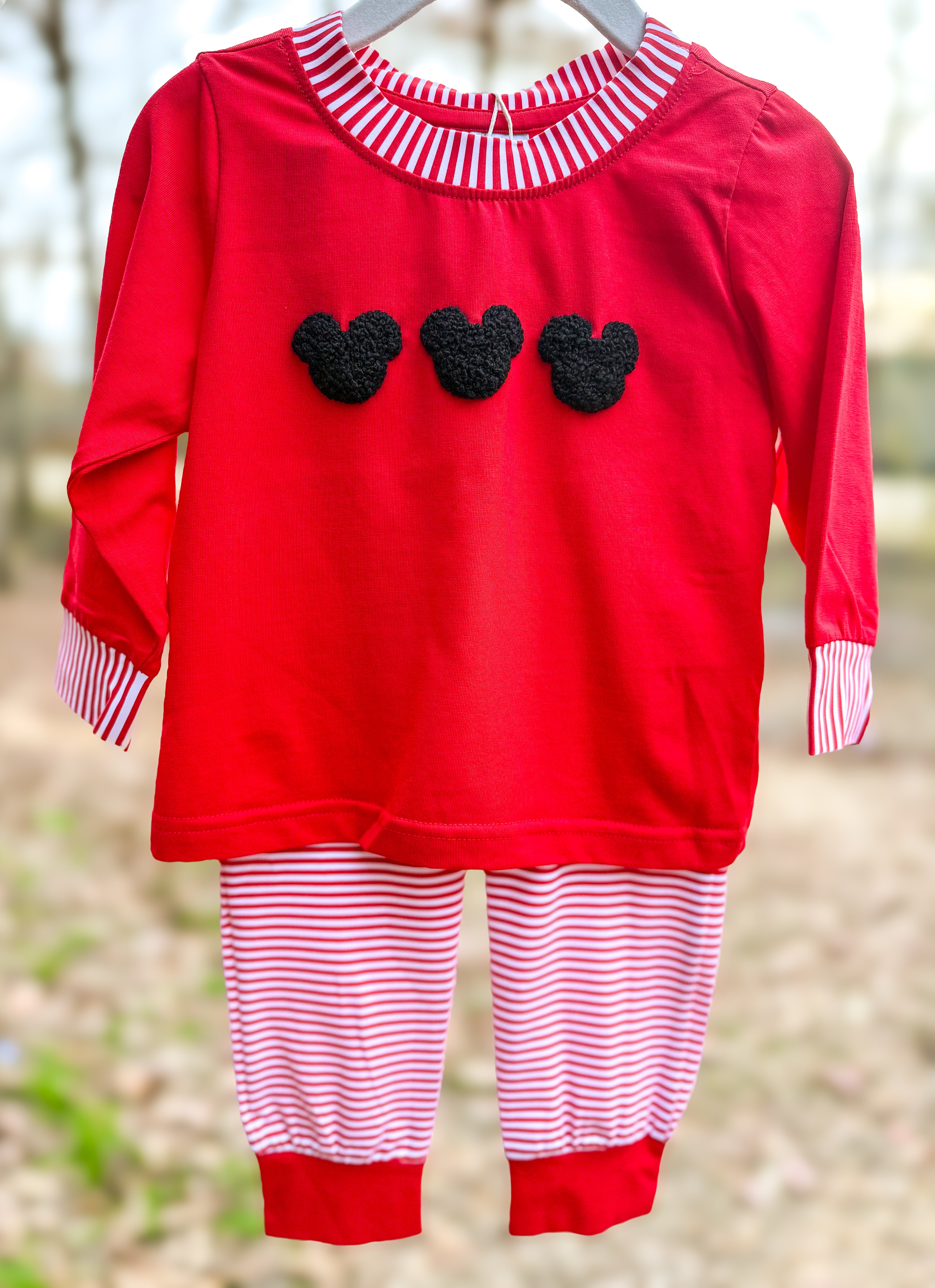 Boys We’ve Got Ears Say Cheers French Knot Jogger Set