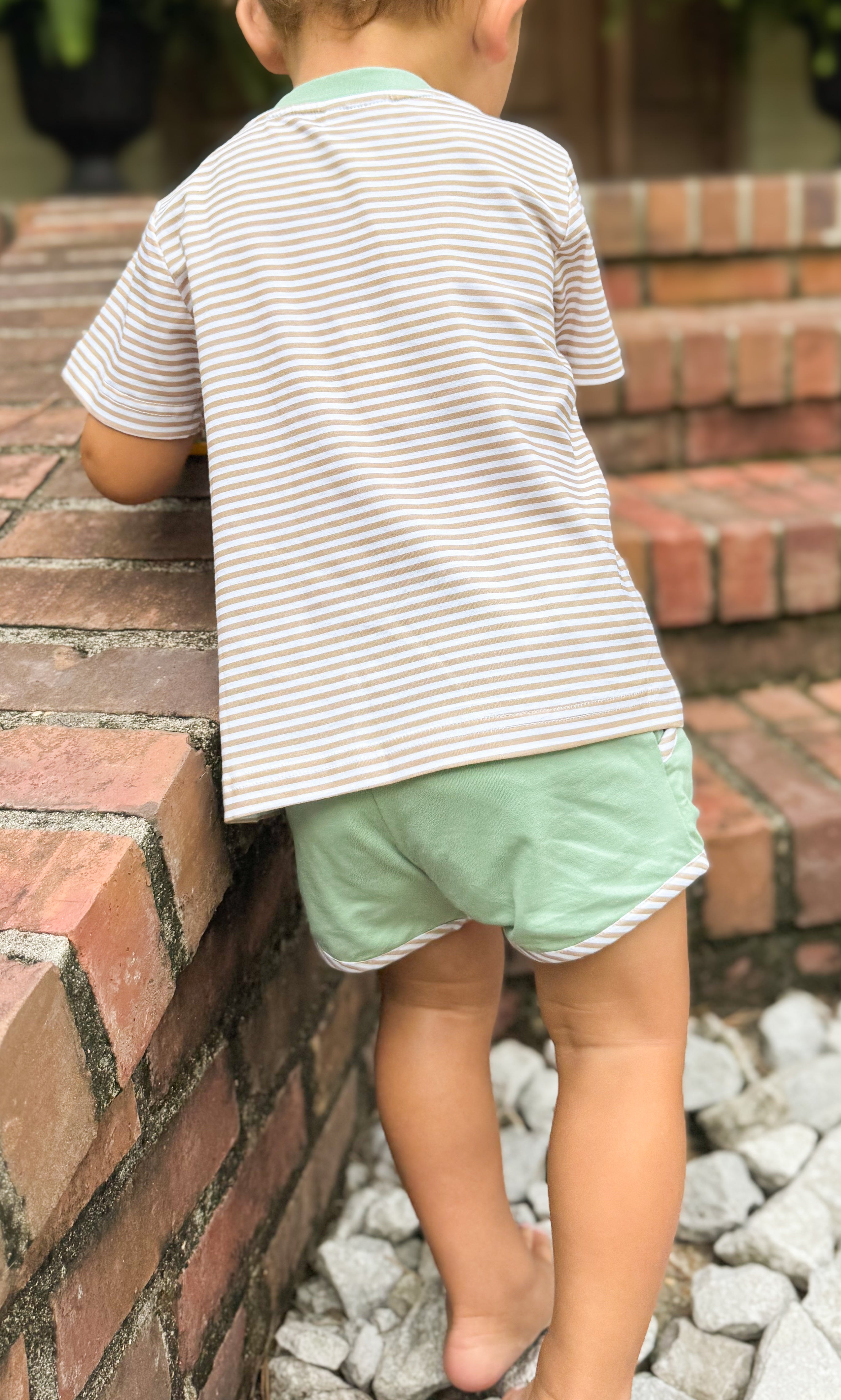 PRE ORDER Boys French Knot Boys of Fall Short Set | ETA to LBS: SEPTEMBER