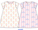 PRE ORDER Girls Ice Cream & Fish Reversable Play Dress ETA: MAY