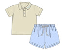 PRE ORDER Boys Autumn Blues Short Set | ETA to LBS: SEPTEMBER