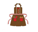 PRE ORDER Boys Christmas Gingerbread Apron | ETA to LBS: OCTOBER
