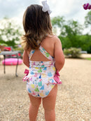 Girls Princess Parade One-Piece Swimsuit