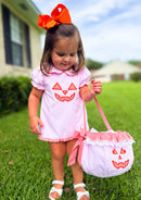 PRE ORDER Girls Jack-o’-lantern  Skirted Bubble | ETA to LBS: SEPTEMBER