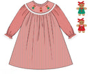 PRE ORDER Girls Smocked Vintage Gingerbreads Bloomer Set & Dress | ETA to LBS: OCTOBER