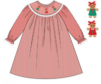 PRE ORDER Girls Smocked Vintage Gingerbreads Bloomer Set & Dress | ETA to LBS: OCTOBER