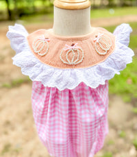 Girls Pearl Pumpkins Bubble