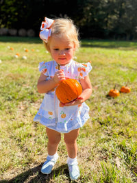 Girls Meet Me at the  Pumpkin Patch Bloomer Set