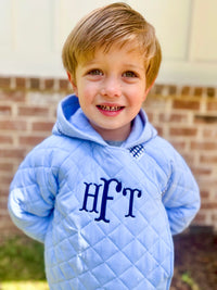 Boys Blue Winter Coat