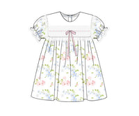 PRE ORDER Girls Vintage Floral Dress | ETA to LBS: LATE FEBRUARY