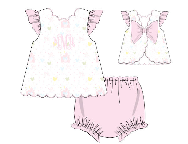 Girls Magical Dreams Bloomer Set