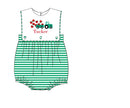 PRE ORDER Boys Knit Watermelon Embroidered Bubble ETA: MAY