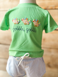 Boys Pumpkin Mix & Match Short Set