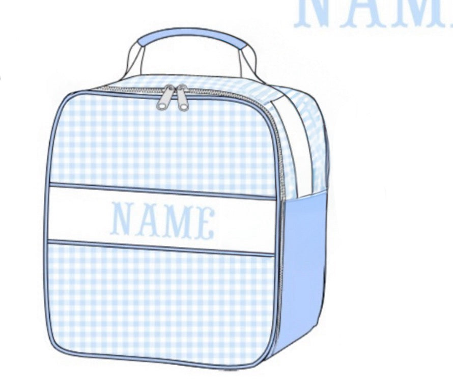 PRE ORDER Blue Gingham Luggage Collection | ETA to LBS: DECEMBER