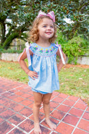 PRE ORDER Girls Pearl Petal Smock Bloomer Set & Dress | ETA to LBS: March