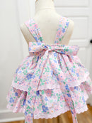 PRE ORDER Girls Wildflower Whimsy Smocked Skirted Bubble | ETA to LBS: LATE March