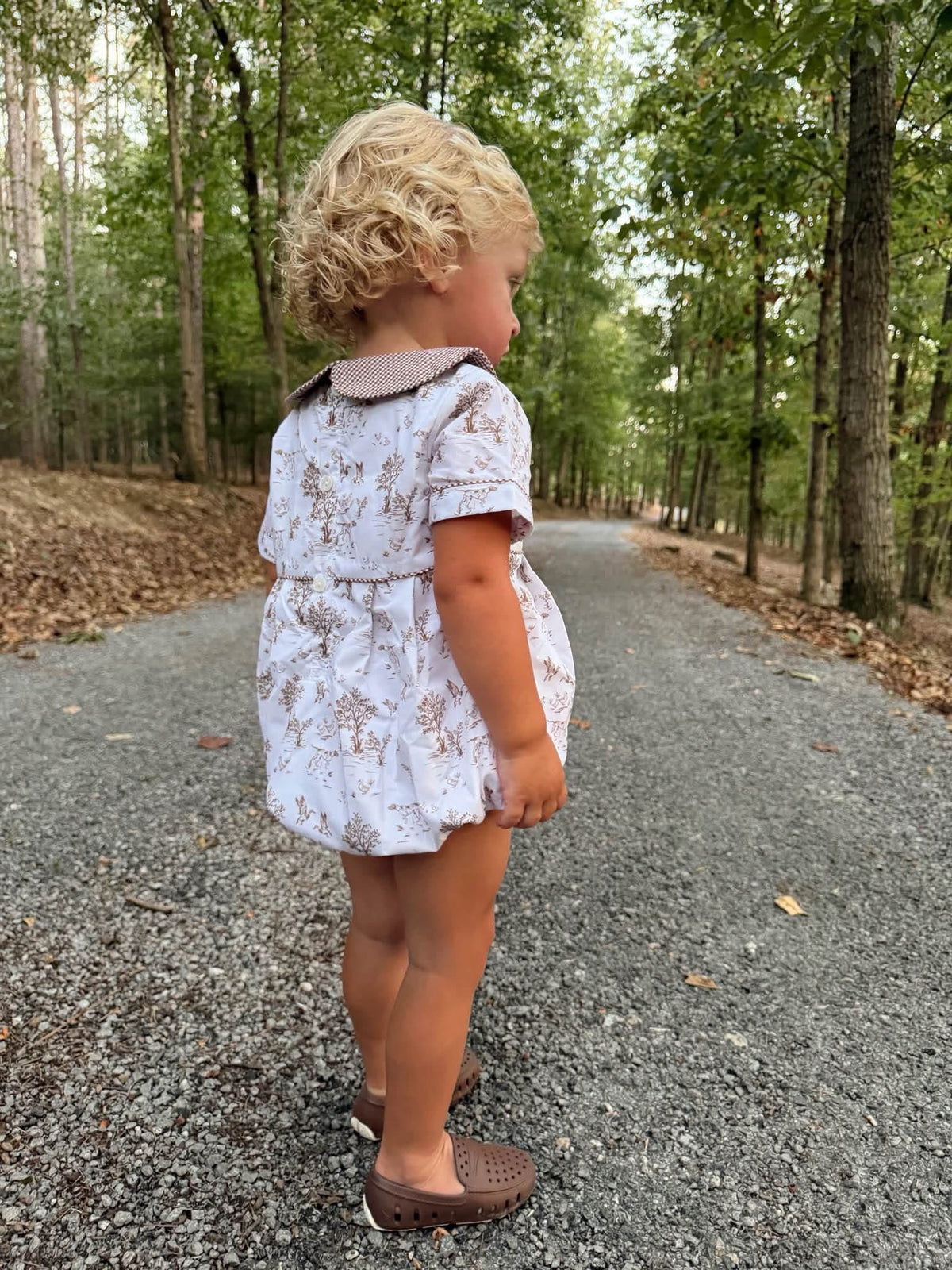 Boys “Southern Boy” Smock Marshland Friends Bubble