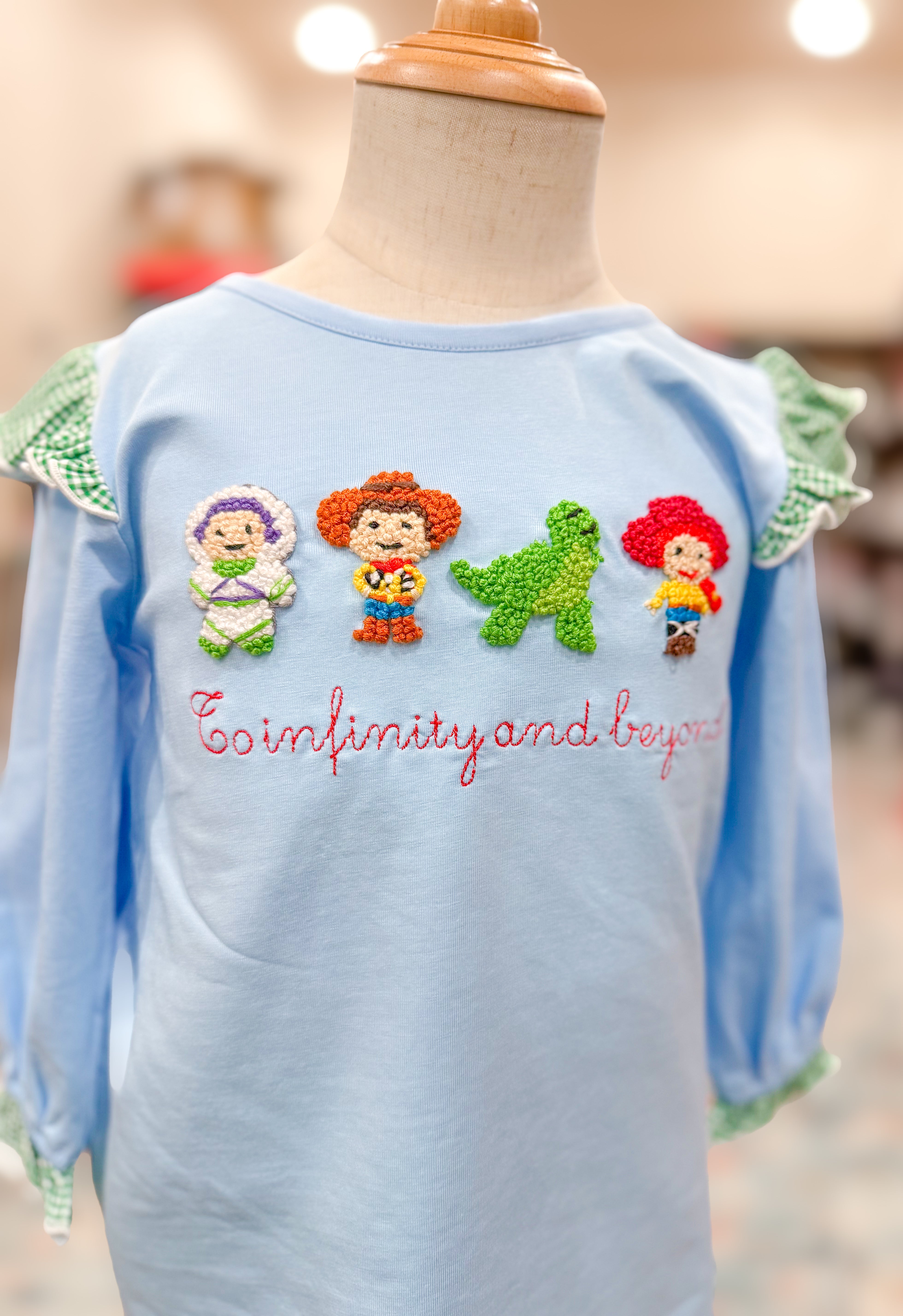 Girls Toy Friends French Knot Leggings Set