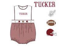 Boys Embroidered Team Spirit Bubble