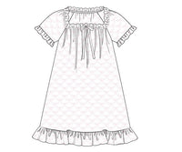 PRE ORDER Women's Pink Bows Bamboo Pajama Gown