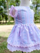 Girls Southern Blooms Skirted Bubble