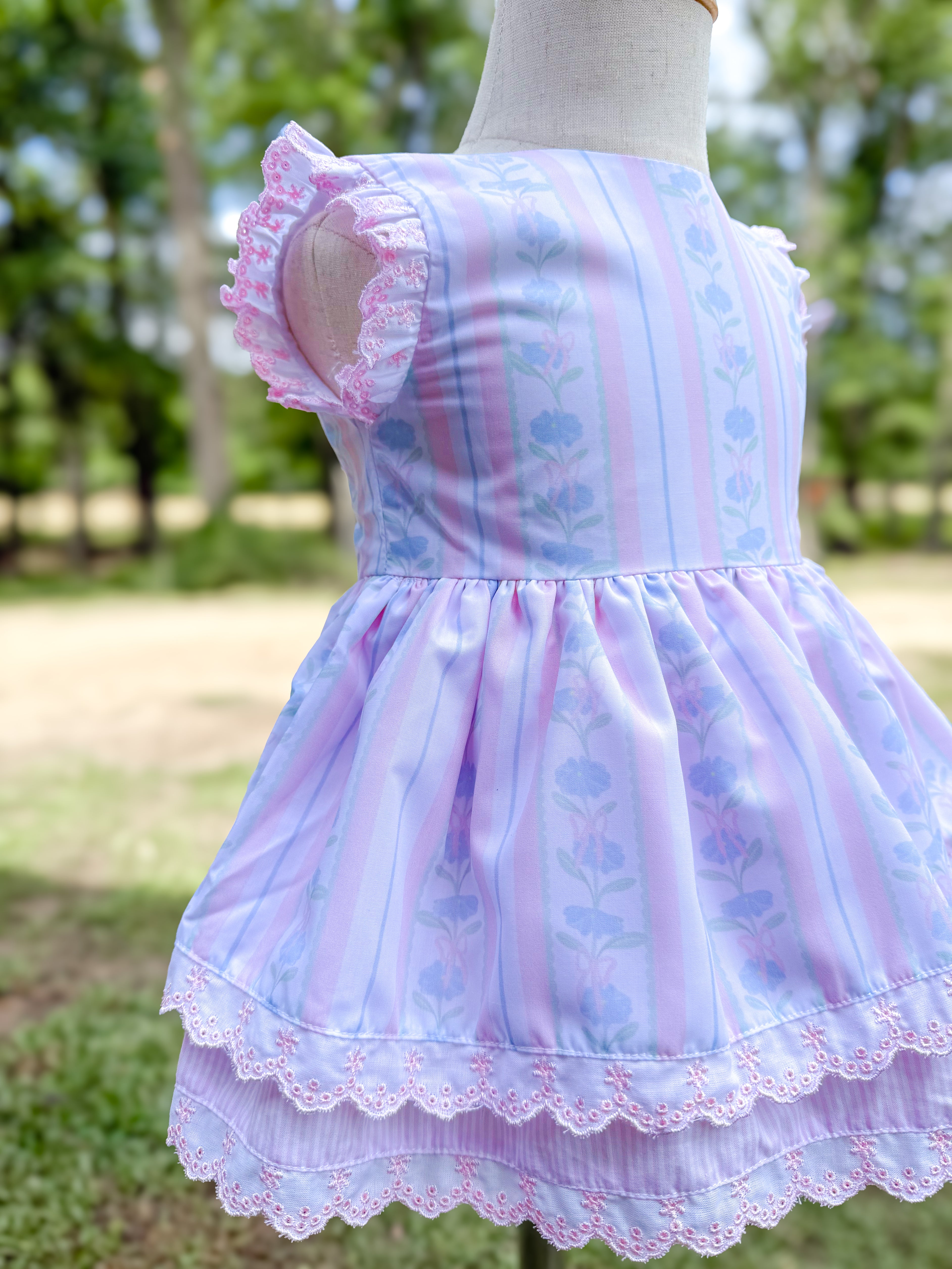 Girls Southern Blooms Skirted Bubble