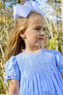 Girls Blue Cross Heirloom Dress