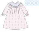 PRE ORDER Girls Smocked Gingerbread Wonderland Bloomer Set & Dress | ETA to LBS: OCTOBER