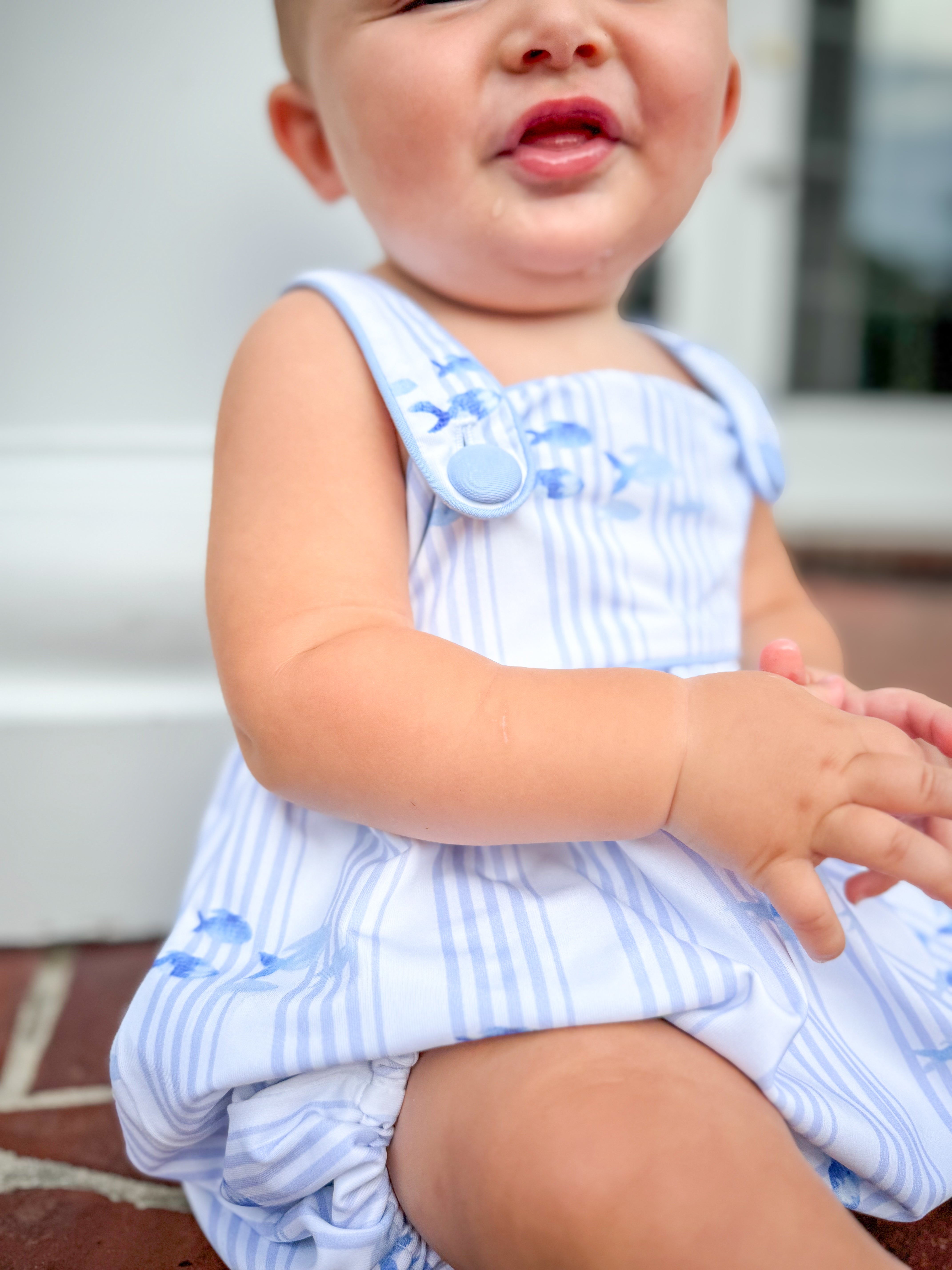 Boys Bamboo & Fish Reversible Play Bubble