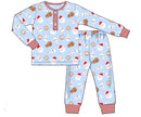 PRE ORDER Boys Santa’s Milk and Cookies Knit 2-Piece Lounge Set | ETA to LBS: OCTOBER