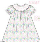 PRE ORDER Girls Mama’s Girl Mother’s Day Smocked Dress | ETA to LBS: March