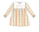 PRE ORDER Girls Embroidered  Give Thanks Bloomer Set & Dress | ETA to LBS: SEPTEMBER